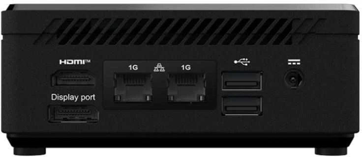 MSI Cubi 5 12M-001BEU Intel Core i7-1255U Max 64GB RAM M.2 2.5" be HDD Integruota grafika Oro aušinimas 2YW