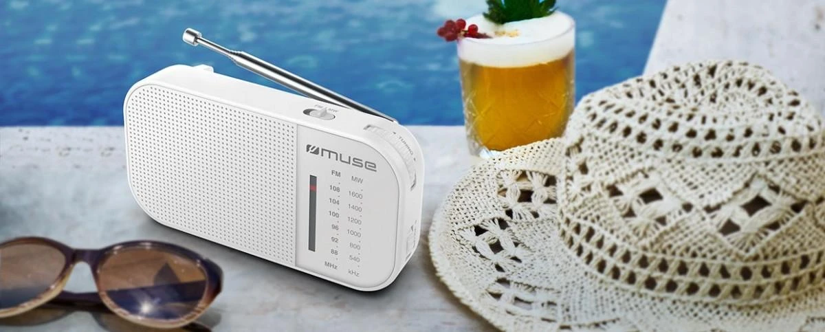 Muse | M-025 RW | Portable radio | Baltas