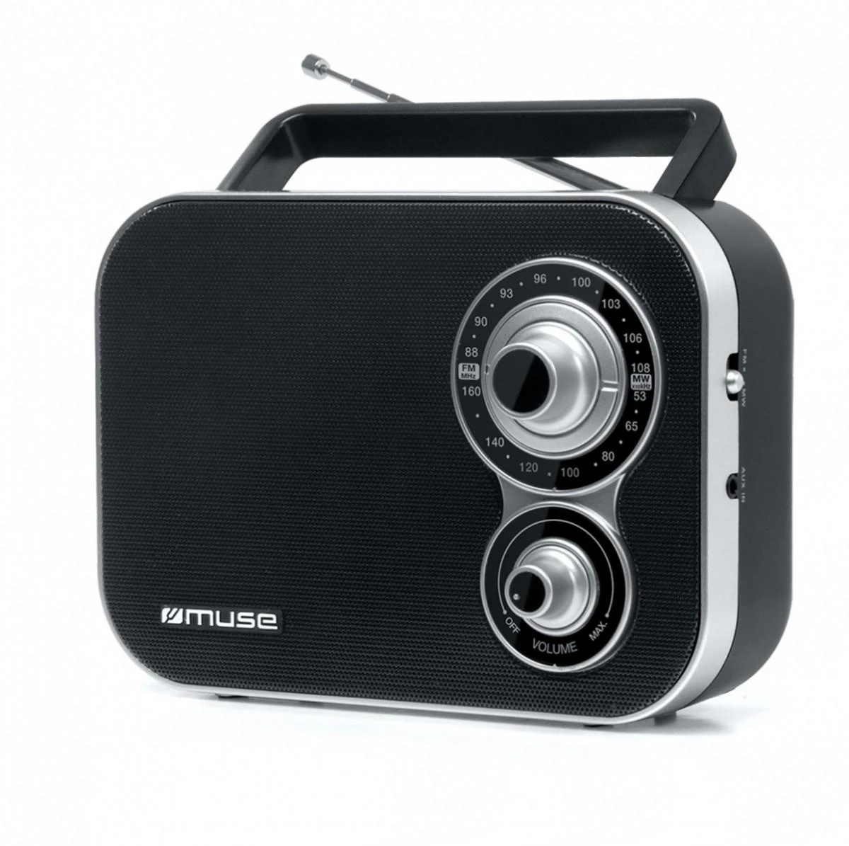 Muse M-051R radijo imtuvas, juodas