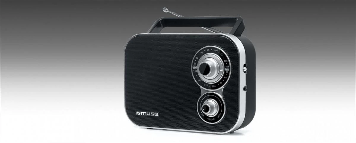 Muse M-051R radijo imtuvas, juodas