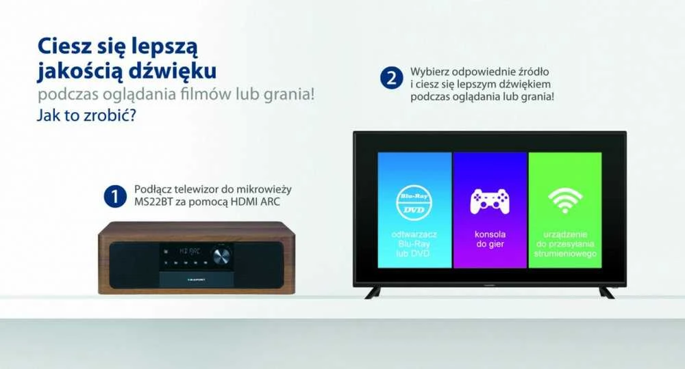 Muzikinis centras Blaupunkt MS22BT