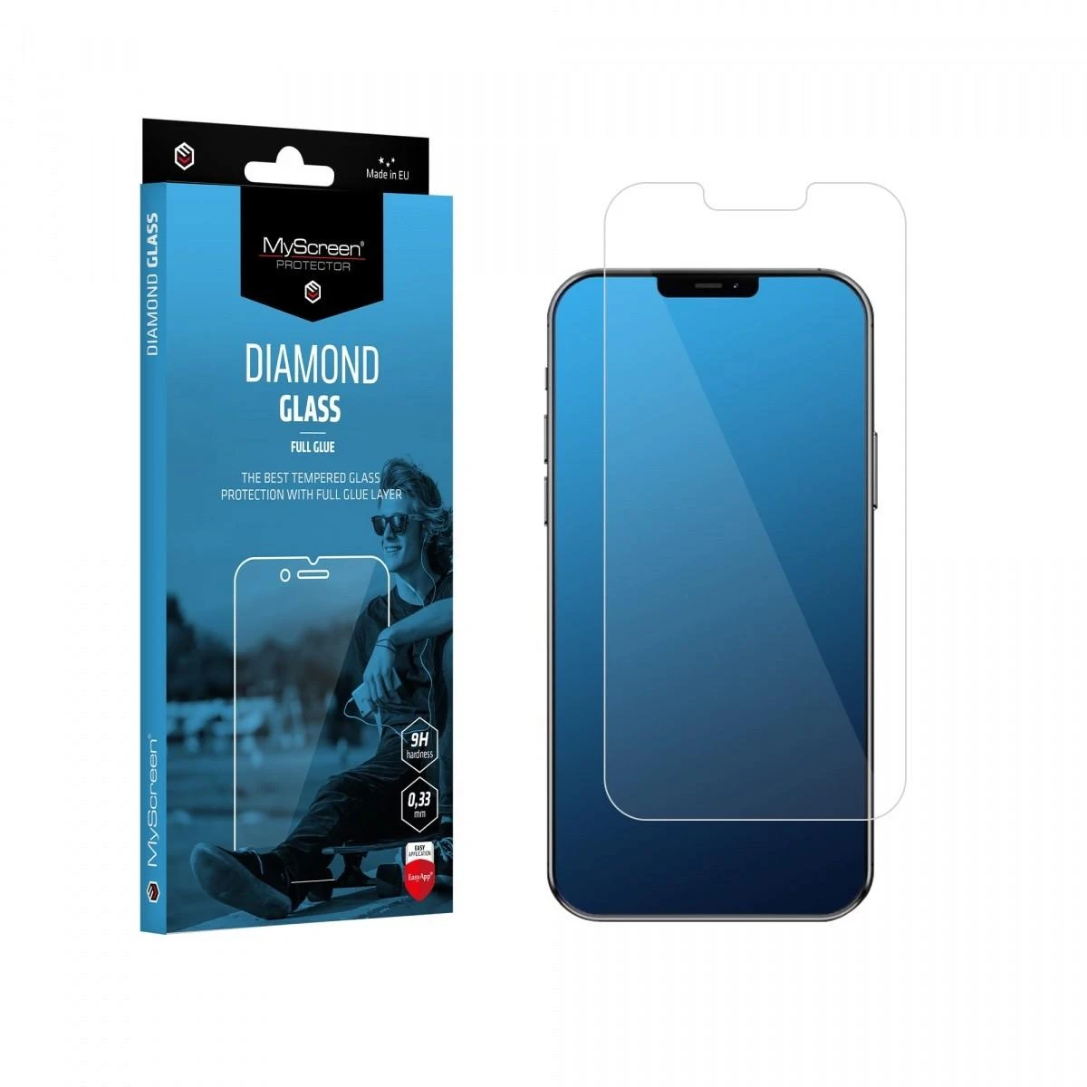 MyScreen MS Diamond Glass Apple iPhone 12 Pro Max 6.7″ Apsauginis stiklas