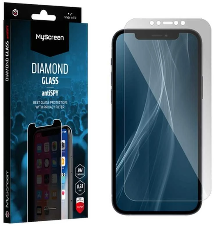 MyScreen MS AntiSPY Diamond Glass Apple iPhone 15 Pro 6.1″ Apsauginis stiklas