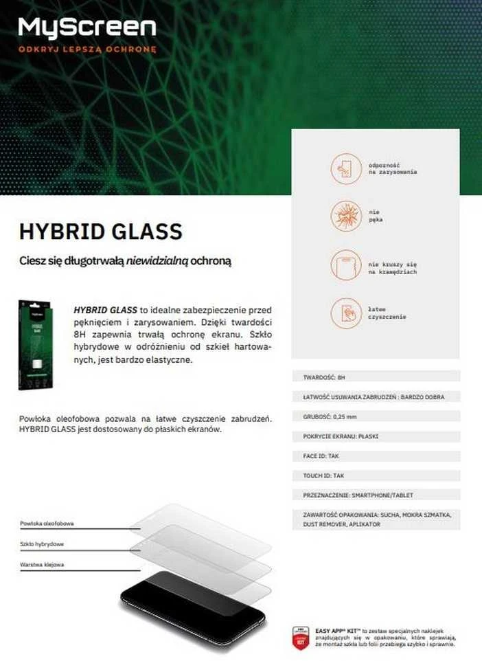 „MyScreen MS HybridGLASS“ „Samsung Galaxy A14 5G A14 6/A14 4G A145“ hibridinis stiklas