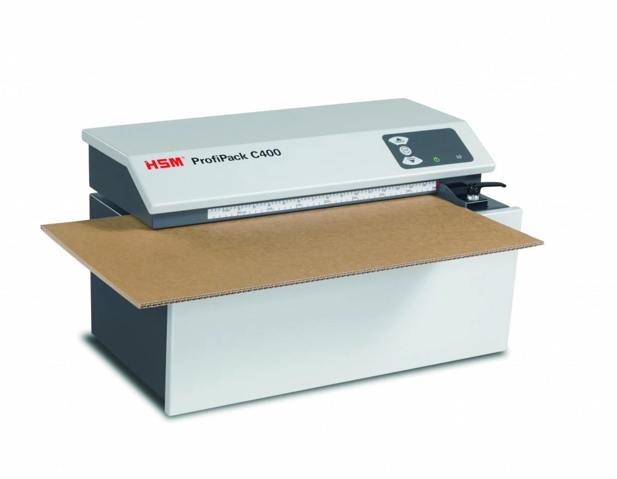 HSM Profipack C400 perforatorius su kartono lapu