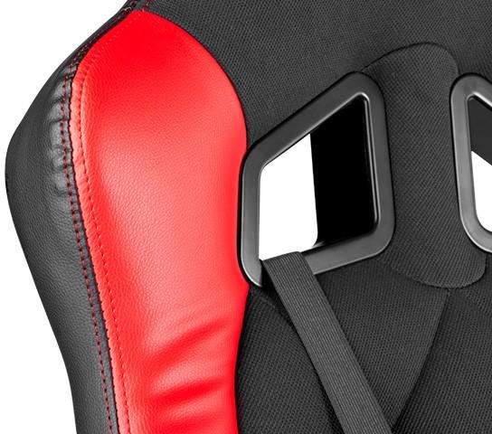 Žaidimų kėdė Genesis Nitro 330 Gaming Chair, Juoda-raudona
