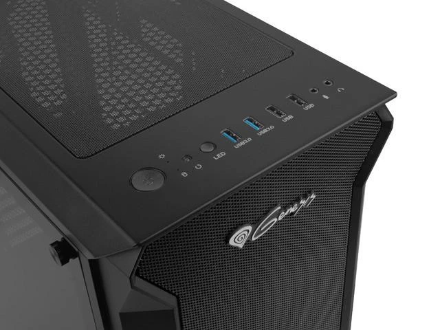 Genesis | PC Case | IRID 505 ARGB | Juodas | Midi-Tower