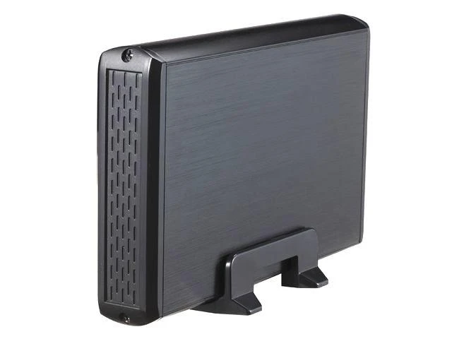 Kietasis diskas NATEC NKZ-0448 RHINO išorinis USB 3.0 korpusas skirtas 3,5 colio SATA HDD juodas aliuminis