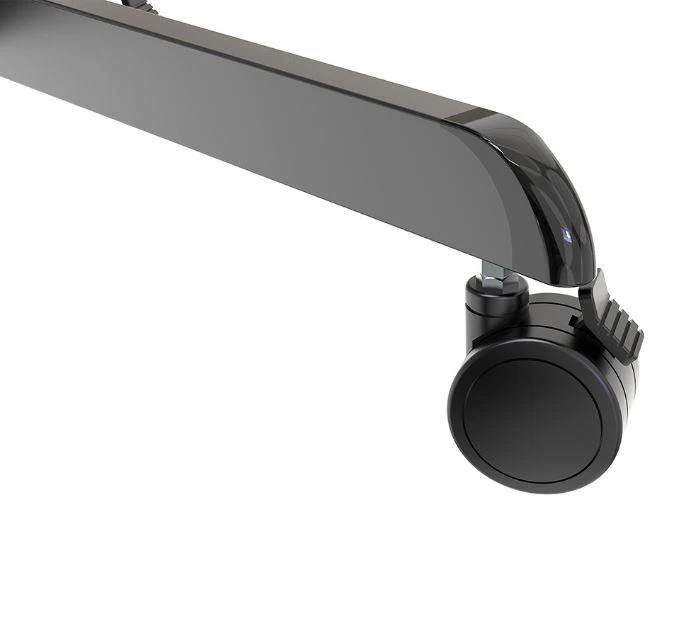 Laikiklis „Neomounts NEWSTAR“ MOBILUSIS PLOKŠČIAEKRANIO GRINDŲ STOVAS (AUKŠTIS: 160 CM) 37–70" Juodas