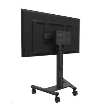 Laikiklis NEOMOUNTS BY NEWSTAR SELECT MOBILE DISPLAY FLOOR STAND (32-75") 10 CM. WHEELS Juodas