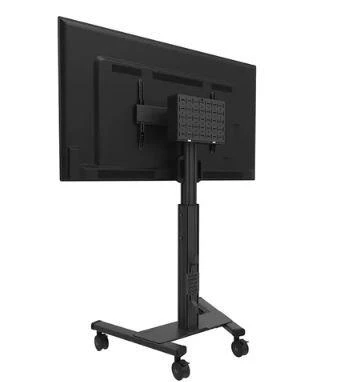 Laikiklis NEOMOUNTS BY NEWSTAR SELECT MOBILE DISPLAY FLOOR STAND (32-75") 10 CM. WHEELS Juodas