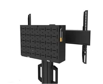 Laikiklis NEOMOUNTS BY NEWSTAR SELECT MOBILE DISPLAY FLOOR STAND (32-75") 10 CM. WHEELS Juodas