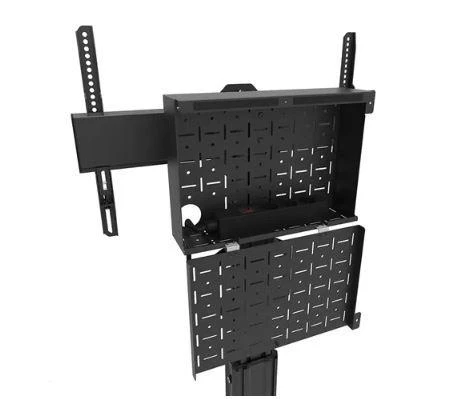 Laikiklis NEOMOUNTS BY NEWSTAR SELECT MOBILE DISPLAY FLOOR STAND (32-75") 10 CM. WHEELS Juodas