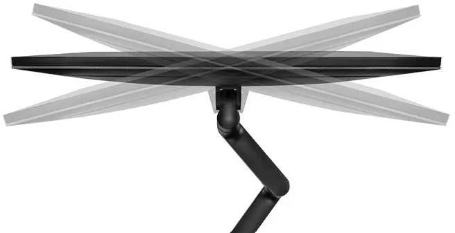 Laikiklis NEOMOUNTS SCREEN STALO MONTUVAS DVIEM EKRANAMS, Juodas (CLAMP+GROMMET)