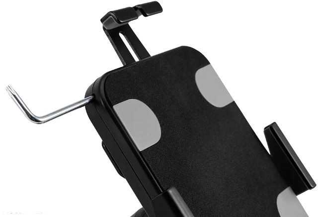 NEOMOUNTS BY NEWSTAR DS15-625BL1 TILT- & ROTATABLE COUNTERTOP Planšetinio kompiuterio dėklas FOR 7,9-11" TABLETS - Juodas