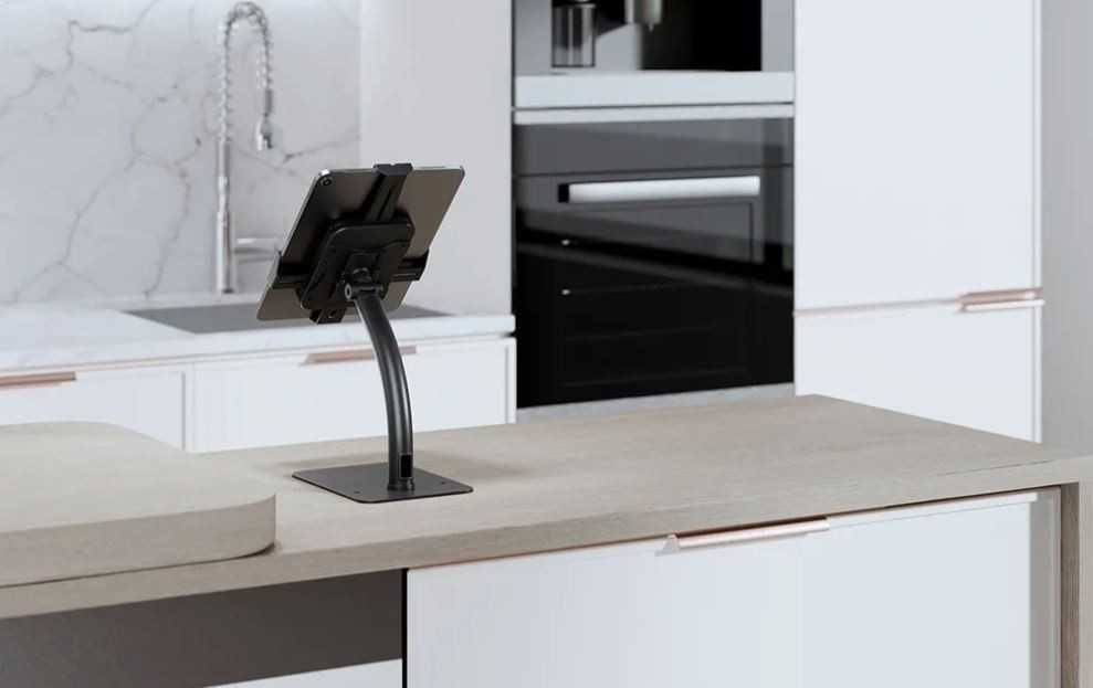 NEOMOUNTS BY NEWSTAR DS15-625BL1 TILT- & ROTATABLE COUNTERTOP Planšetinio kompiuterio dėklas FOR 7,9-11" TABLETS - Juodas