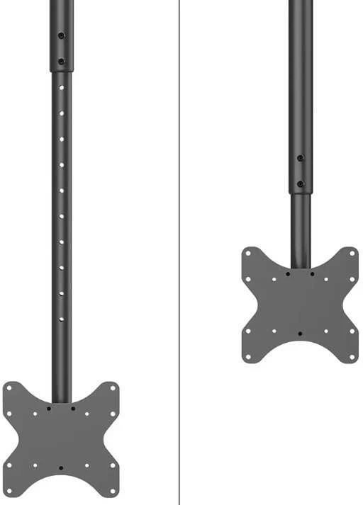 Laikiklis NEOMOUNTS PLOKŠČIASIS EKRANAS LUBŲ MONTAVIMAS (AUGŠIS: 106-156 CM) Juodas