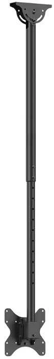 Laikiklis NEOMOUNTS PLOKŠČIASIS EKRANAS LUBŲ MONTAVIMAS (AUGŠIS: 106-156 CM) Juodas