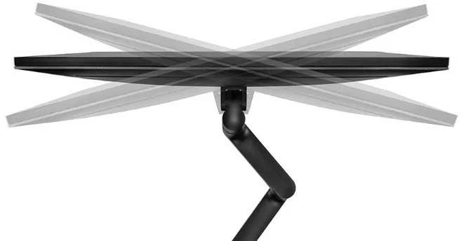 Laikiklis NEOMOUNTS SCREEN DESK MOUNT, Juodas (CLAMP+GROMMET)