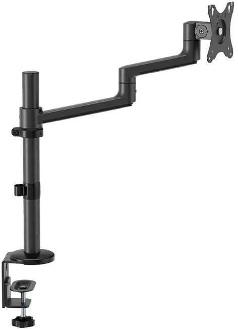 Laikiklis NEOMOUNTS SCREEN DESK MOUNT, Juodas (CLAMP+GROMMET)