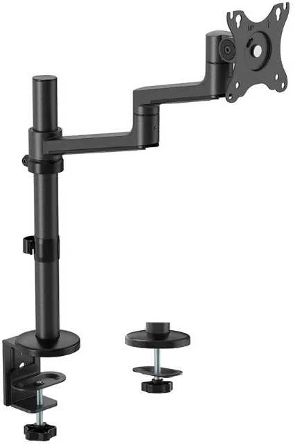 Laikiklis NEOMOUNTS SCREEN DESK MOUNT, Juodas (CLAMP+GROMMET)