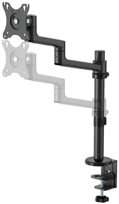 Laikiklis NEOMOUNTS SCREEN DESK MOUNT, Juodas (CLAMP+GROMMET)