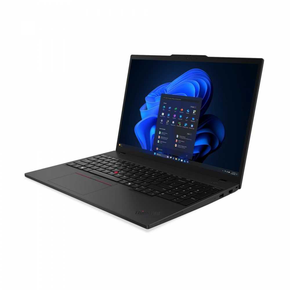 Lenovo ThinkPad T16 Gen 4 (Intel) Intel Core Ultra 7 255U Nešiojamas kompiuteris 40.6 cm (16") WUXGA 16 GB DDR5-SDRAM 512 GB SSD Wi-Fi 6E (802.11ax) Windows 11 Pro English Juodas