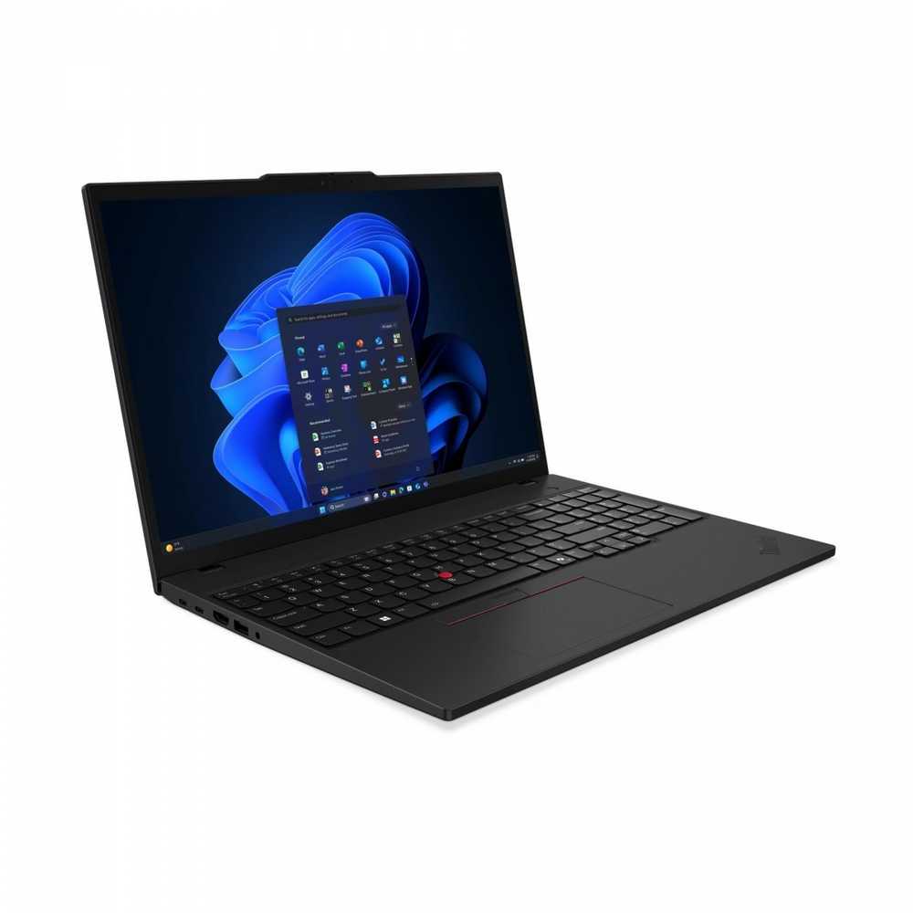 Lenovo ThinkPad T16 Gen 4 (Intel) Intel Core Ultra 7 255U Nešiojamas kompiuteris 40.6 cm (16") WUXGA 16 GB DDR5-SDRAM 512 GB SSD Wi-Fi 6E (802.11ax) Windows 11 Pro English Juodas