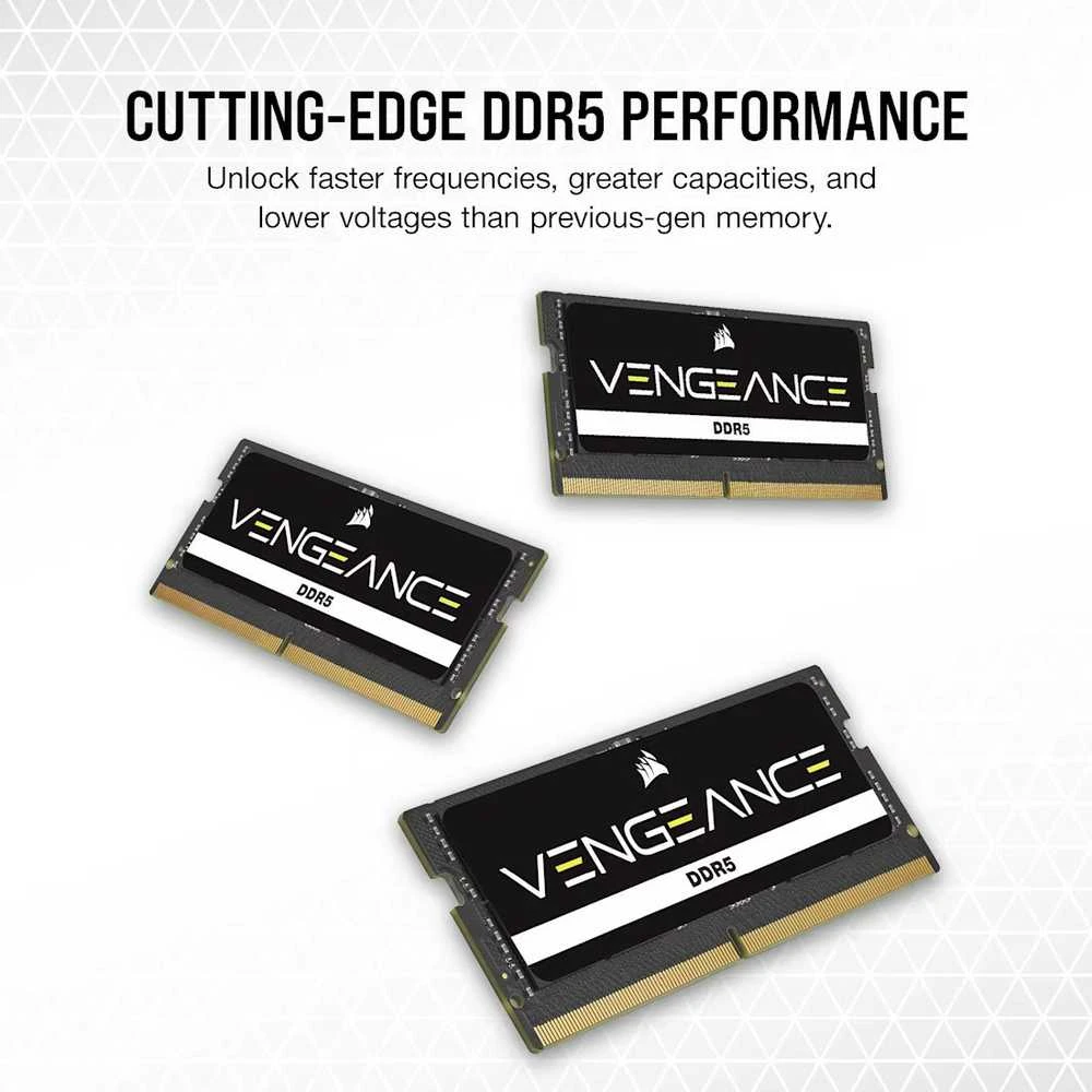 RAM CRI Corsair Vengeance CMSX32GX5M2A5600C48 atminties modulis 32 GB 2 x 16 GB DDR5 262-pin SO-DIMM