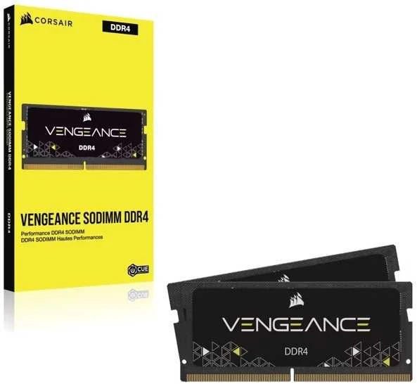 RAM CRI Corsair Vengeance atminties modulis 16 GB 2 x 8 GB DDR4 260-pin SO-DIMM