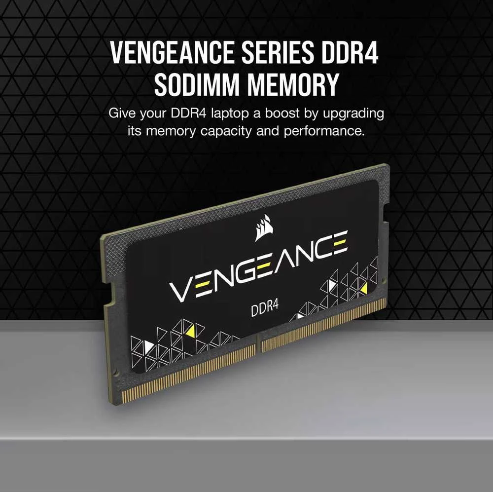 RAM 16GB PC 3200 CL22 CORSAIR VENGEANCE Juodas retail
