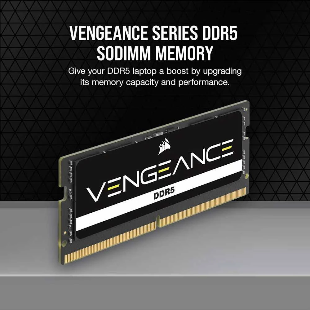 RAM CRI Corsair Vengeance CMSX32GX5M2A5600C48 atminties modulis 32 GB 2 x 16 GB DDR5 262-pin SO-DIMM