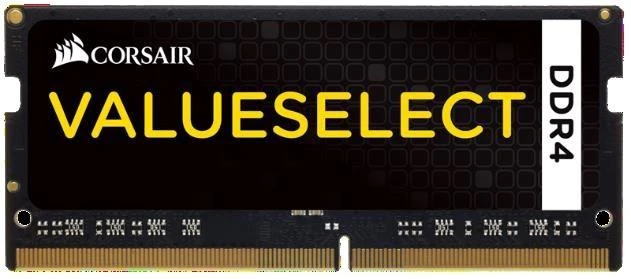 Nešiojamo kompiuterio atmintis CORSAIR DDR4 2133MHZ 16GB 1x260 SODIMM 1.20V NON-ECC 15-15-15-36