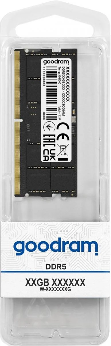 Goodram DDR5 SO-DIMM atmintis pakuotėje