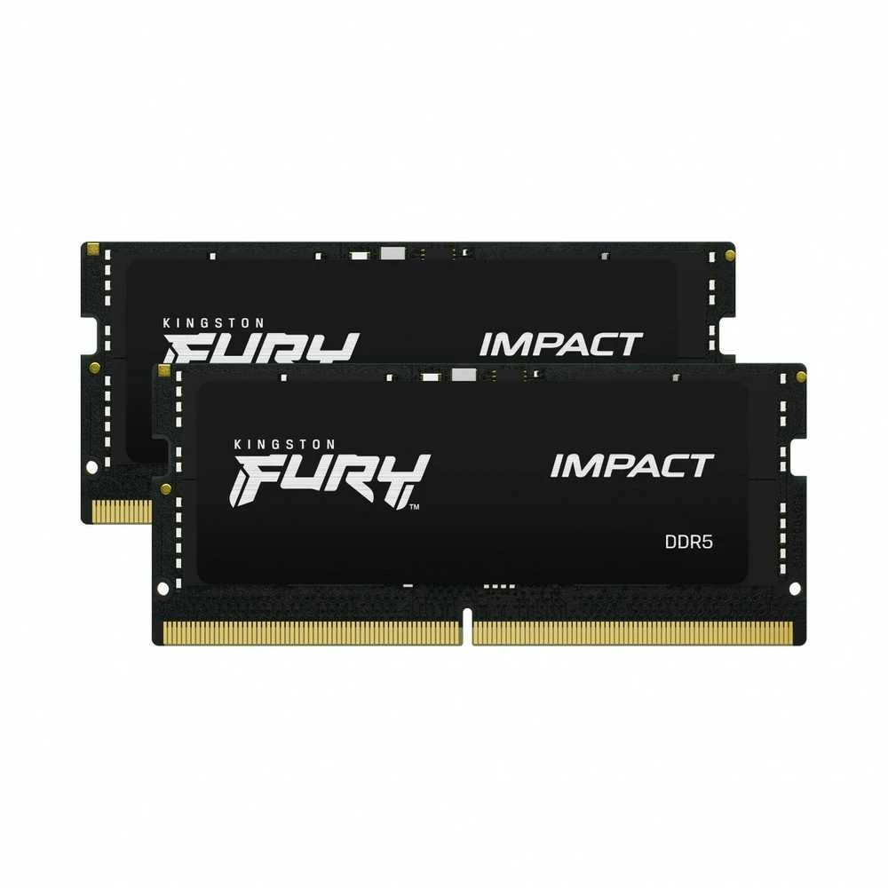RAM Kingston Fury Beast 32GB (16GBx2) DDR5-5600, CL40, 262 kontaktų, SODIMM rinkinys | Kingstonas | FURY | 32 GB | DDR5 | 5600 MHz | PC/serveris