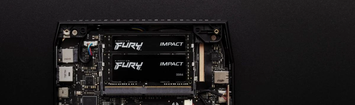 Nešiojamo kompiuterio atmintis HyperX Kingstonas | Fury Impact | 2x8 GB | SODIMM | 3200 MHz | Užrašų knygelė | Registracijos Nr. | ECC Nr