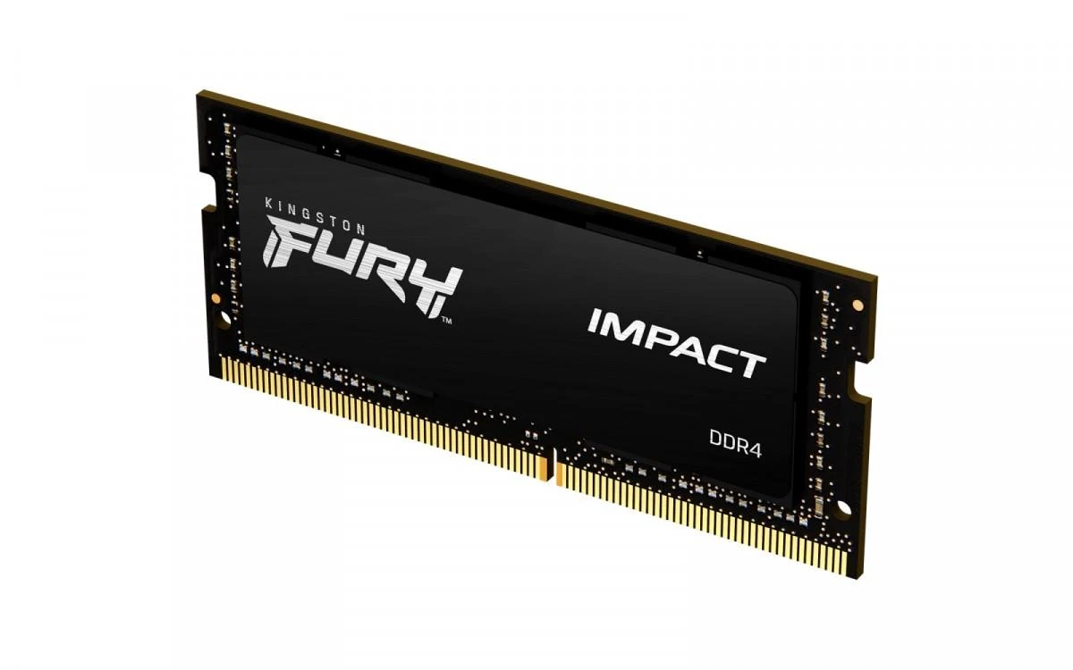 Nešiojamo kompiuterio atmintis HyperX Kingstonas | Fury Impact | 2x8 GB | SODIMM | 3200 MHz | Užrašų knygelė | Registracijos Nr. | ECC Nr