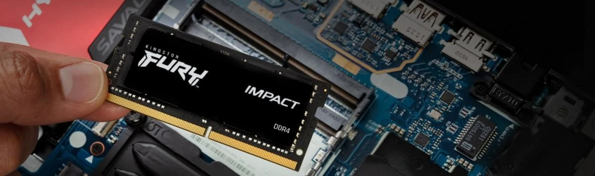 Nešiojamo kompiuterio atmintis HyperX Kingstonas | Fury Impact | 2x8 GB | SODIMM | 3200 MHz | Užrašų knygelė | Registracijos Nr. | ECC Nr