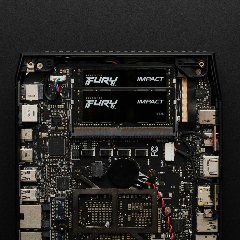 Operatyvioji atmintis (RAM) Kingston Fury Impact, 32GB (16GB 2G x 64-Bit x 2 vnt.) | KF432S20IBK2/32