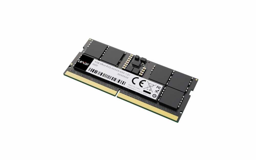 RAM Lexar | Nešiojamas kompiuteris Memory | LD5DS016G-B4800GSST | 16 GB | DDR5 | 4800 MHz | PC/serveris | Registered No | ECC Yes