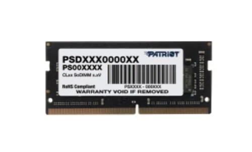 Nešiojamo kompiuterio atmintis PATRIOT Signature Series DDR4 16GB 2666MHz CL19 SODIMM Single