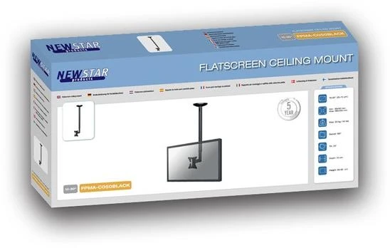 Laikiklis Neomounts Newstar FPMA-C050 76,2 cm (30") Juoda