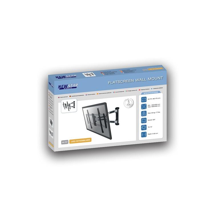 Laikiklis Neomounts „Newstar LED-W700“ 152,4 cm (60") sidabrinis
