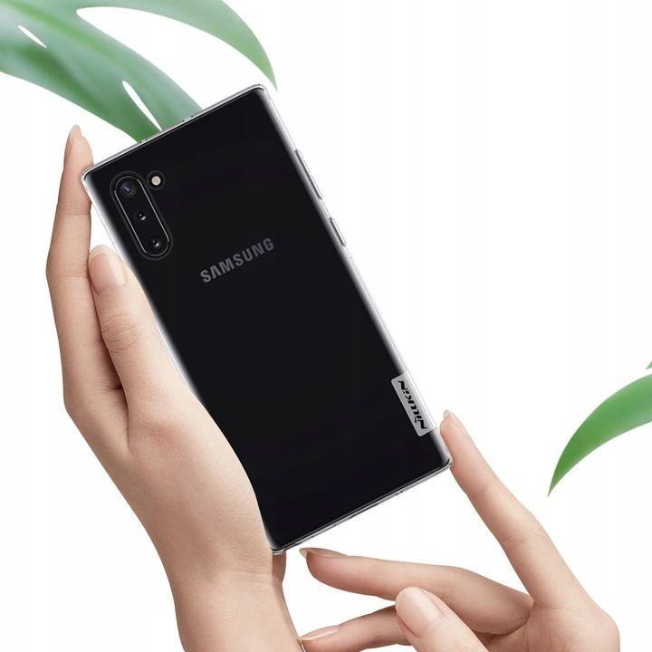 Dėklas CASE NILLKIN NATURE SAMSUNG GALAXY NOTE 10 TRANSPARENT