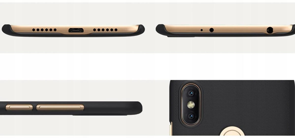 Dėklas Dėkl.Nillkin Frosted Redmi S2 Juodas