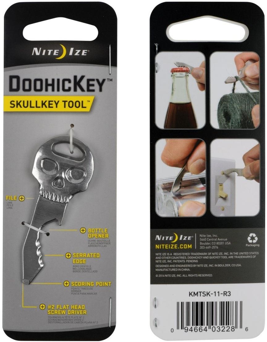 Breloczek Nite Ize DOOHICKEY BRELOK SKULLKEY