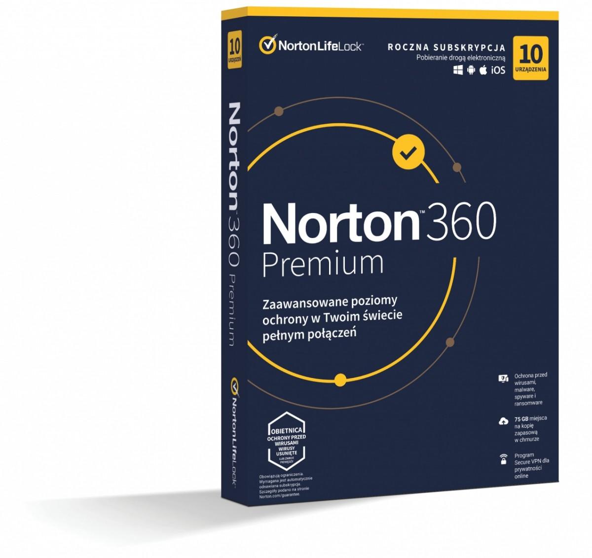 „Symantec NortonLifeLock Norton 360 Premium“ 1 metai