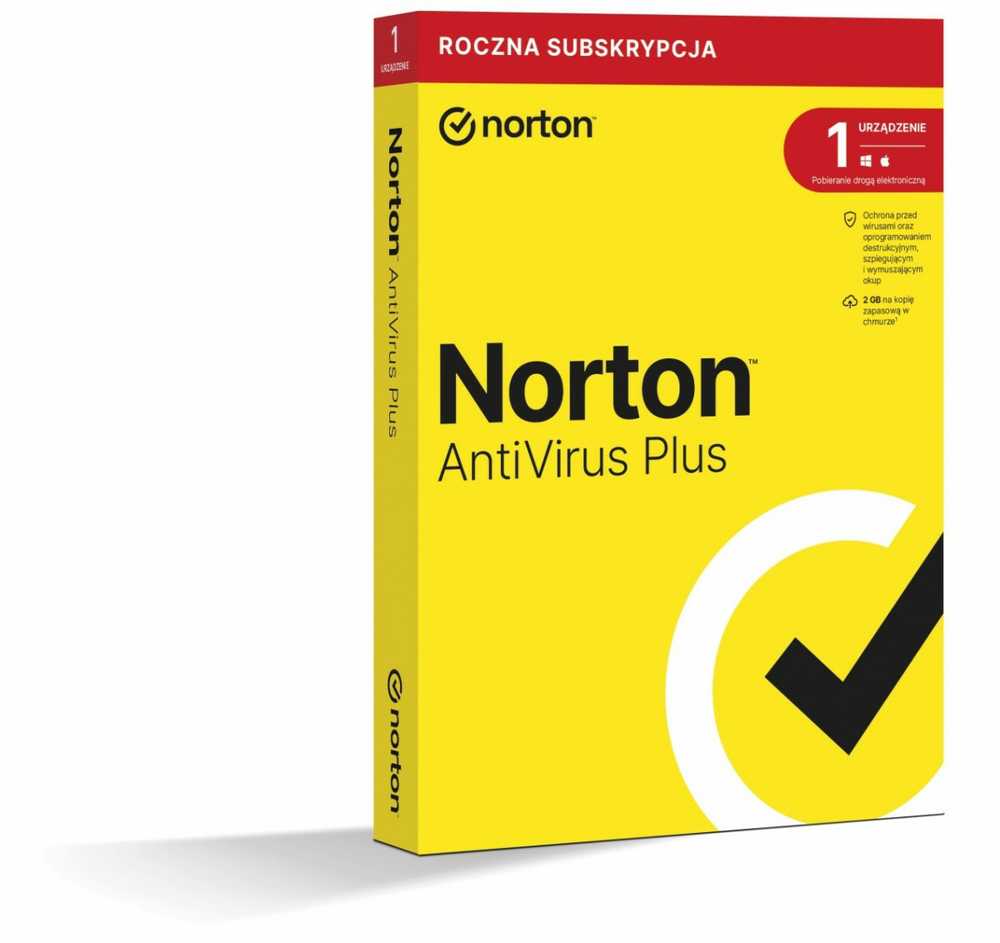 „Norton AntiVirus Plus“ 2 GB PL 1U1Dvc1Y 21408750