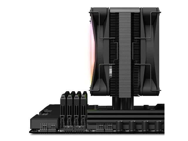 NZXT T120 RGB aušintuvas šoniniu kampu