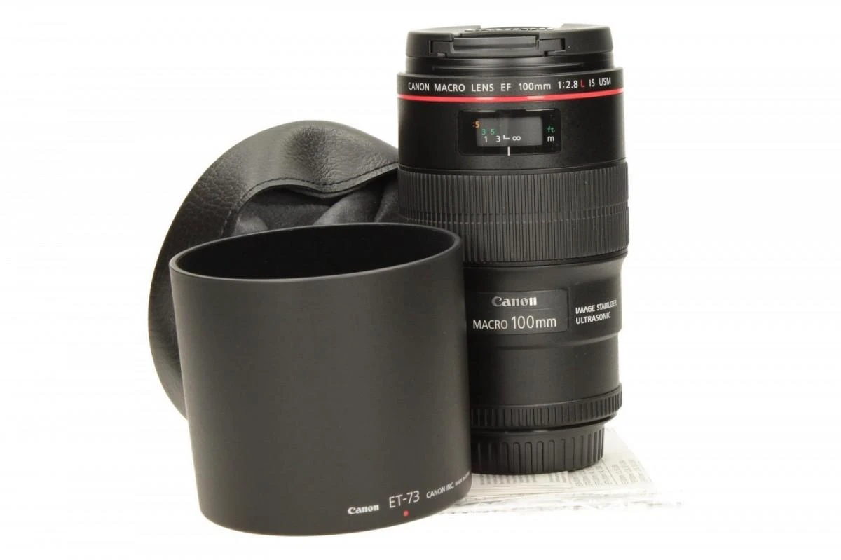 Canon EF10028LMIS SLR Makro teleobjektyvas Juoda